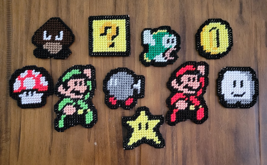 Mario - Magnet Set - Etsy