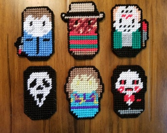 Horror Film Magnet Set
