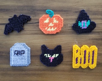 Mini Halloween Magnet Set