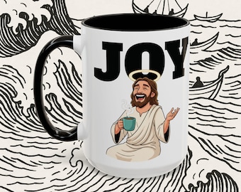 Joy Jesus Mug | Christian Faith Scripture Coffee Mug