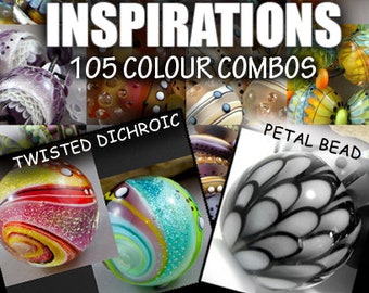 3 in 1 Bundle. PETAL bead, TWISTED Dichroic bead and INSPIRATIONS Ebook.