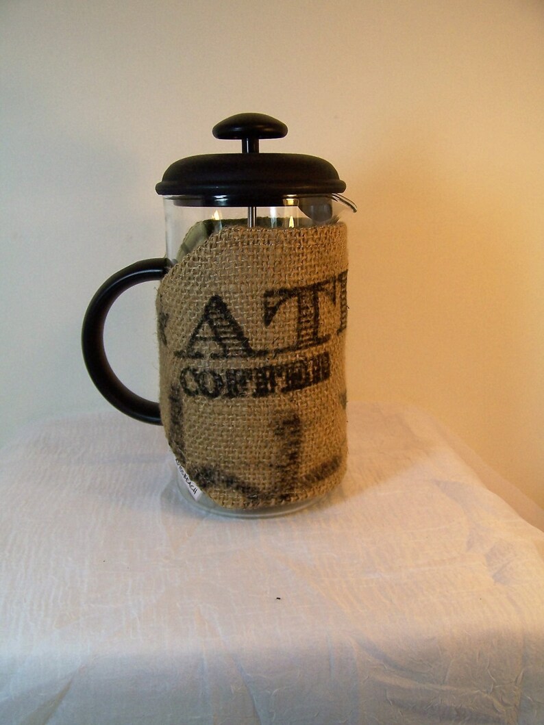 French Press Cozie, Insulated Coffee Pot Cozy, Bodum 8 Cup Press Pot Cosy, Hot Pot Sleeve Cozie image 2