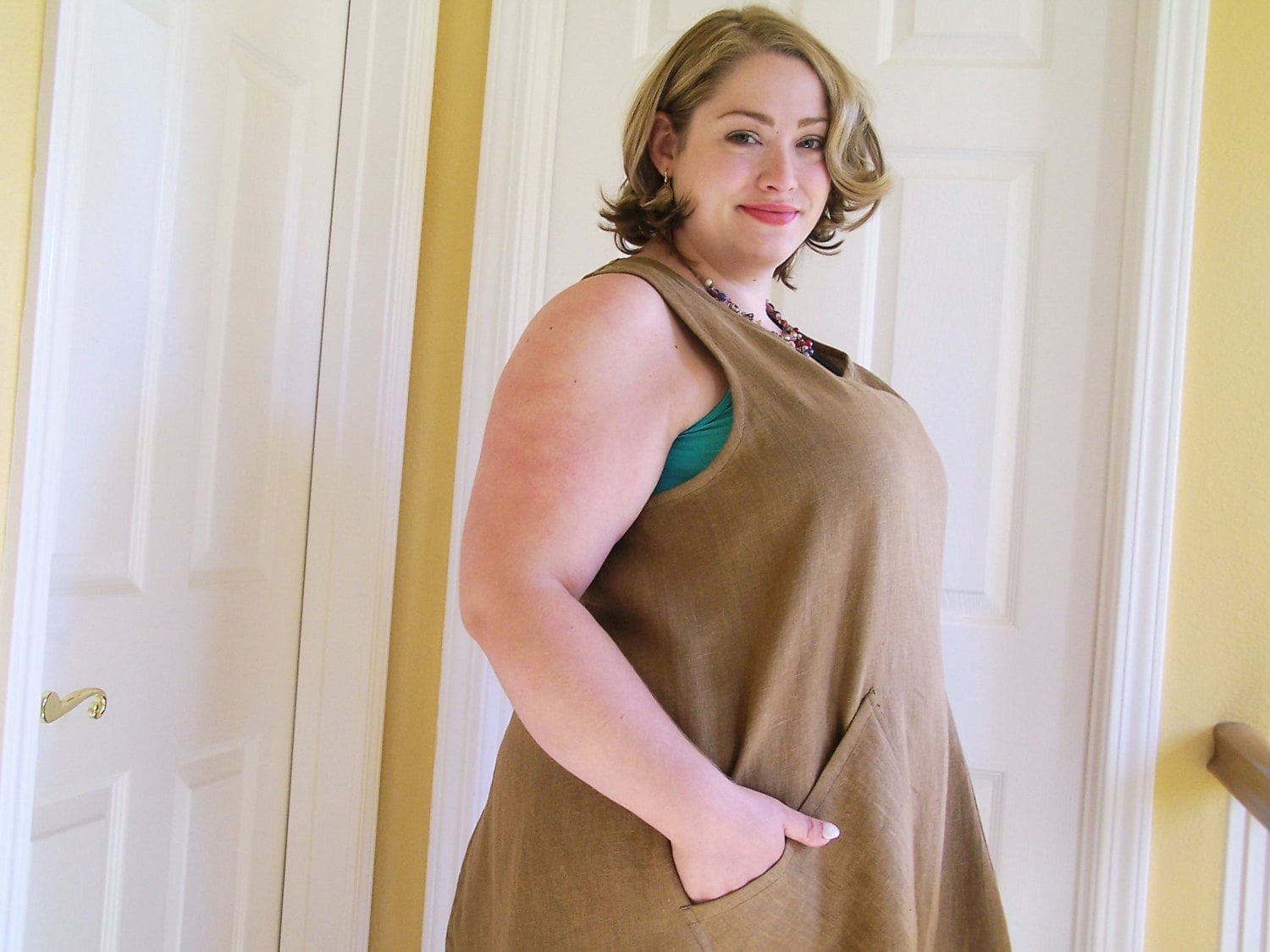 Black Pinafore Dress Plus Size