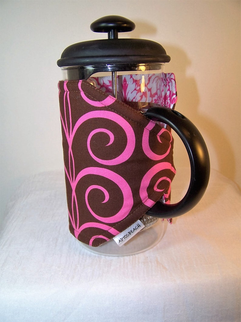 French Press Cozie Insulated Coffee Pot Cozy Bodum 8 Cup Etsy