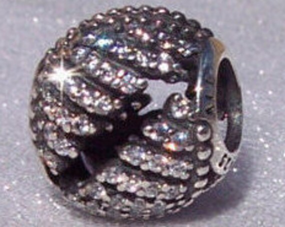 Majestic Feathers, Pandora, Bracelet Charm, Cultures, Powerful, Rebirth, Pelican, Openwork, 925, Phoenix Feathers, CZ, Inspiration, Slider