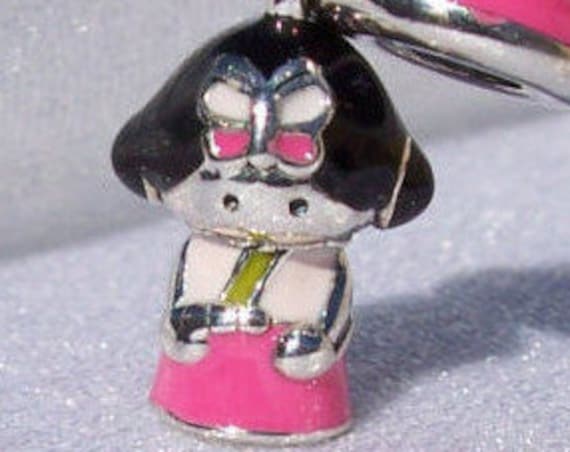 Korean Doll, Pandora, Bracelet Charm, Celebrations, Hanbok, Traditional Dress, Ceremonies, Sterling Silver, Dangle, Mixed Enamel