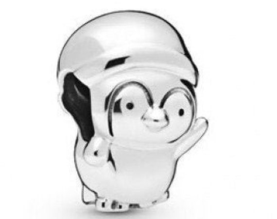 Christmas Penguin, Pandora, Bracelet Charm, 925, Winter 2019, Holiday, Hat, Bell, Self-discipline, Determination, Grace, Overcome Struggles