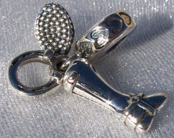 Equestrian, Pandora, Bracelet Charm, Horse, Silver, Riding Boot, Sport, Horseshoe, Cowboy, Cowgirl, Brush, Passion, Santa Anita, Horse Shoe