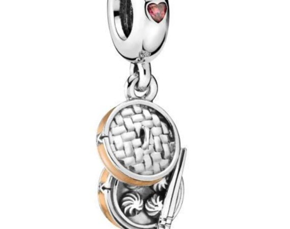 Chinese Bao, Pandora, Bracelet Charm, Culinary Delights, Foodie, Passion, Favorite Foods, Orange Enamel, Red Heart CZ, Steamer, Autumn 2019