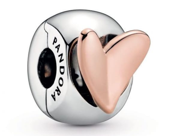 Freehand Heart Clip, Pandora Rose, Bracelet Charm, 925, Rose Gold, Gently Moves, Freedom To Love, Touch Of Love, Two Tone, 2020