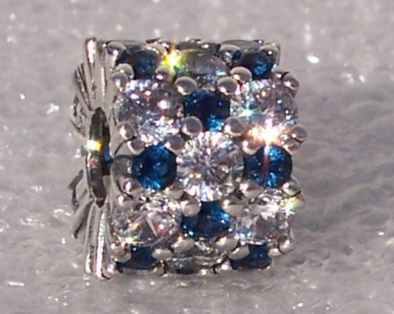 Blue, SPARKLE, Pandora, Bracelet Charm, 925, Scattering CZ, Sophisticated, Winter 2019, Arm Candy, Bling, Versatile, Timeless