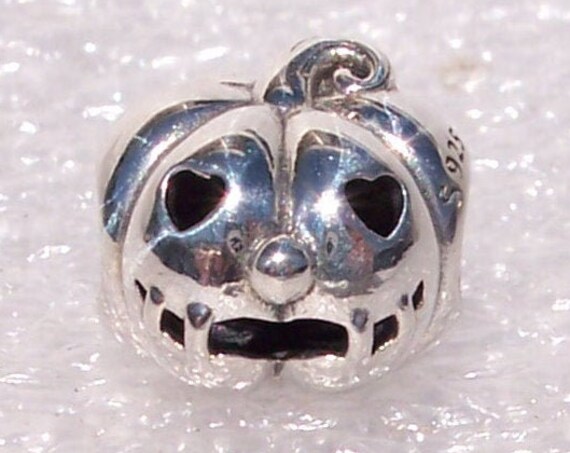 Sweet Pumpkin, Pandora, Bracelet Charm, Silver, Halloween, Goblin, Fabulous Look, Hearts, Costumes, Candy, Trick or Treat, Samhain