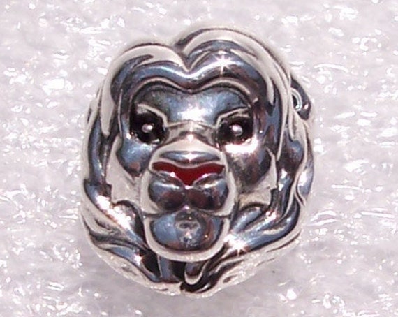 SIMBA, The Lion King, Pandora, Disney, Bracelet Charm, ADULT, Roaring With Pride, Mane, Statement, Animal, Strong, Musical, Pride Rock