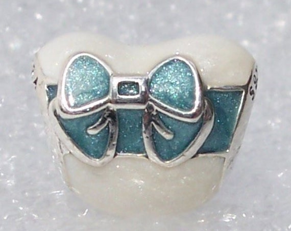 White Day LOVE, Pandora, Bracelet Charm, Shimmering Silver, Light Blue, Enamel, Sterling Silver, Asia, Alternate, Marshmallow Day, HEART