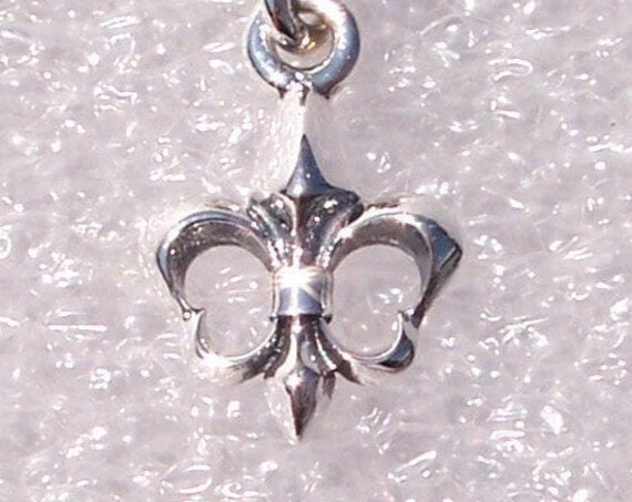 Fleur De Lis, Pandora, Bracelet Charm, French heritage, RETIRED, Dangle, Symbol, Saint Louis, Missouri, New Orleans, Louisiana,