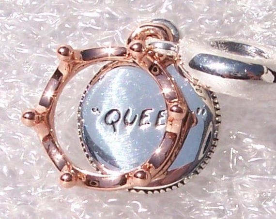 Queen and Regal, CROWN, Pandora Rose, Bracelet Charm, Dangle, Silver, Autumn 2019, For A Lifetime