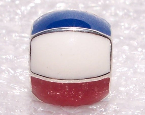 Beach Ball, Pandora, Bracelet Charm, RETIRED, Enamel, 925, Summer Time Fun, Playful, Beach, Inflatable, Swimming Pool, Bounce, Game
