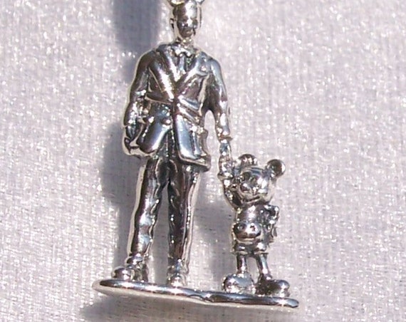 Partners, Walt Disney, Mickey Mouse, Pandora, Bracelet Charm, 925, Disneyland Creator, Dangle,