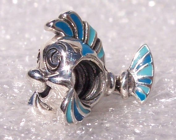 The Little Mermaid, FLOUNDER, Pandora Disney, Bracelet Charm, Power of Friendship, Loyalty, Companionship, Friends, Flounder, Autumn 2019