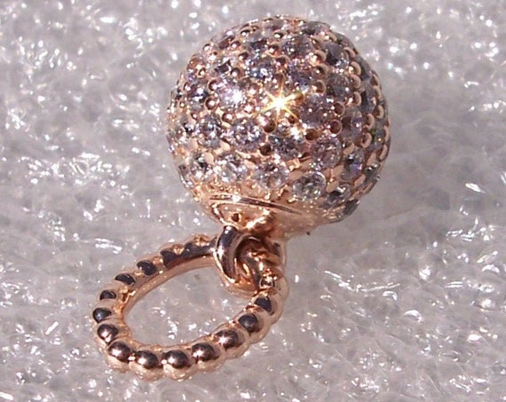 Pave Ball Charm,Pandora Rose,Pendant,Bead,Sparkle, Disco Ball, 2020, CZ, Valentine Day, Gift Idea, Purely Collection, Shimmer, Show Stopper