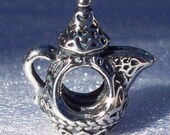 Pandora, Arabian, Coffee Pot, Bracelet Charm, Silver, Dallah Charm, Tea Pot, 925 ALE, Gift Ideas, 791756