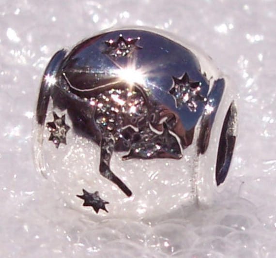 Southern Cross, Kangaroo, Pandora, Bracelet Charm, FLAG, Australia, Travel, Sterling Silver, Clear CZ, Memories, Gift Idea, Powerful, Strong