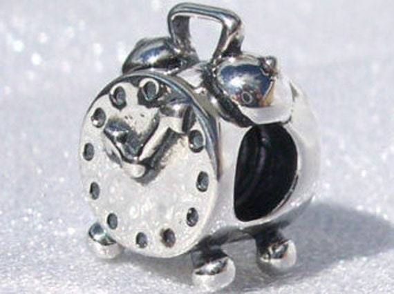 Alarm Clock, Pandora, Bracelet Charm, 925, RETIRED, Retro, Wake Up, Timing, Keep Track, Contemporary, Time Is Precious