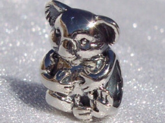 Loving Koala Bear, Pandora Charm, Asian Exclusive, 925, Bracelet Jewelry,Australia,Wildlife,Animals,Dharug Gula,Ungraceful,Keen,Fires,Rescue