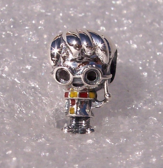 HARRY POTTER, Pandora, Bracelet Charm, Gryffindor, 925, Lightening Bolt Scar, Round Glasses, Wand, Friendship, Hermione Granger, 2019