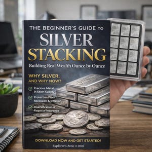 Nybörjarguide för silverstapling e-bok | Investeringar i ädelmetaller (PDF-nedladdning)