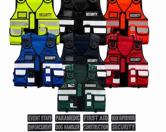 Tactical Security Hi Visablity Vest