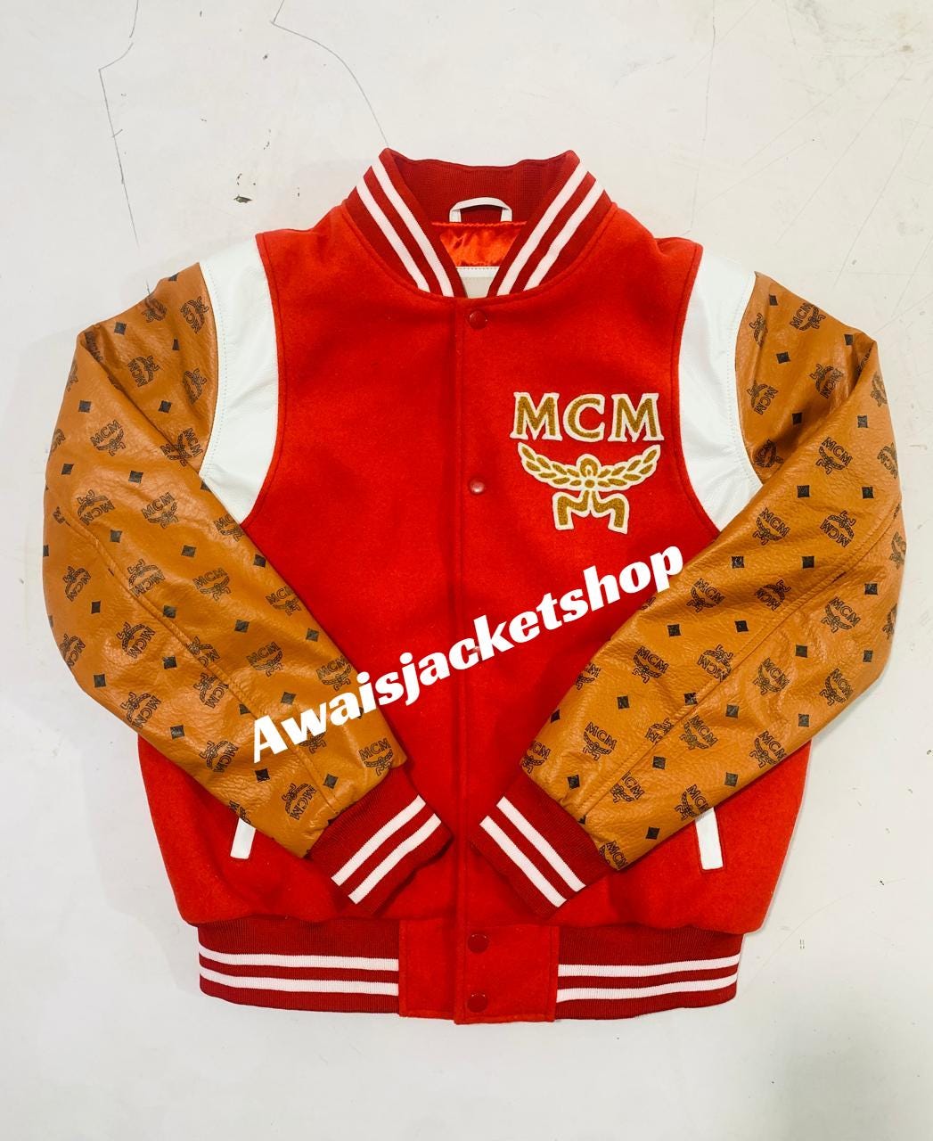 Mcm Leather Jacket - Etsy