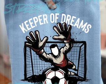 Guardián de los sueños Diseño de portero de fútbol PNG, Regalo para portero, Regalo para mamá futbolera, Portero de fútbol, Amante del fútbol, Fanático de los deportes PNG, Regalo para portero