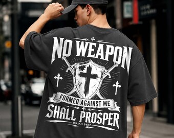Christian Png, No Weapon Formed Against Me Png, Isaiah 54 17 Png, Christian Streetwear Png, Faith Png, Trending Png,  Dtf Digital Files