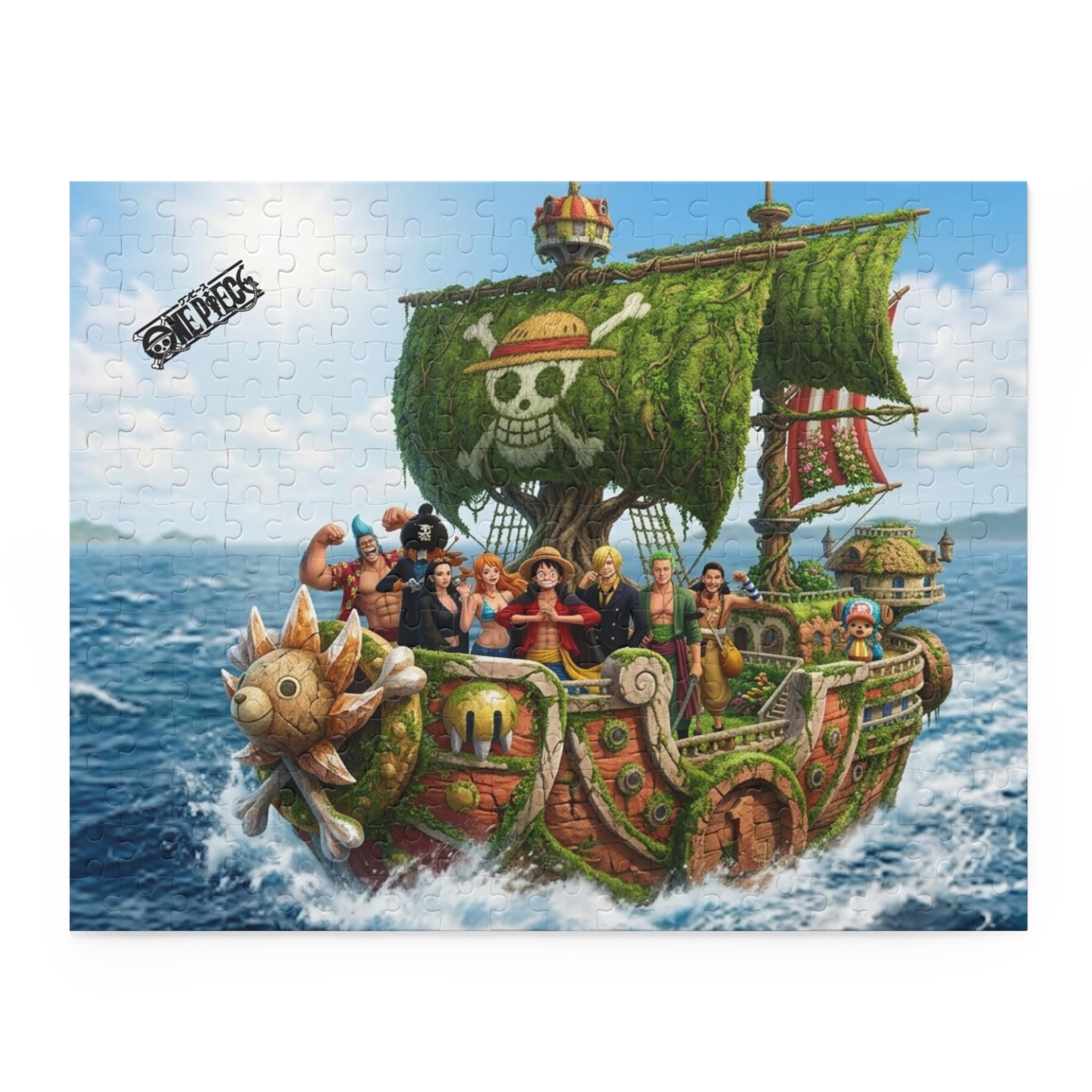 Straw Hat Pirates Thousand Sunny Ship Puzzle - Etsy