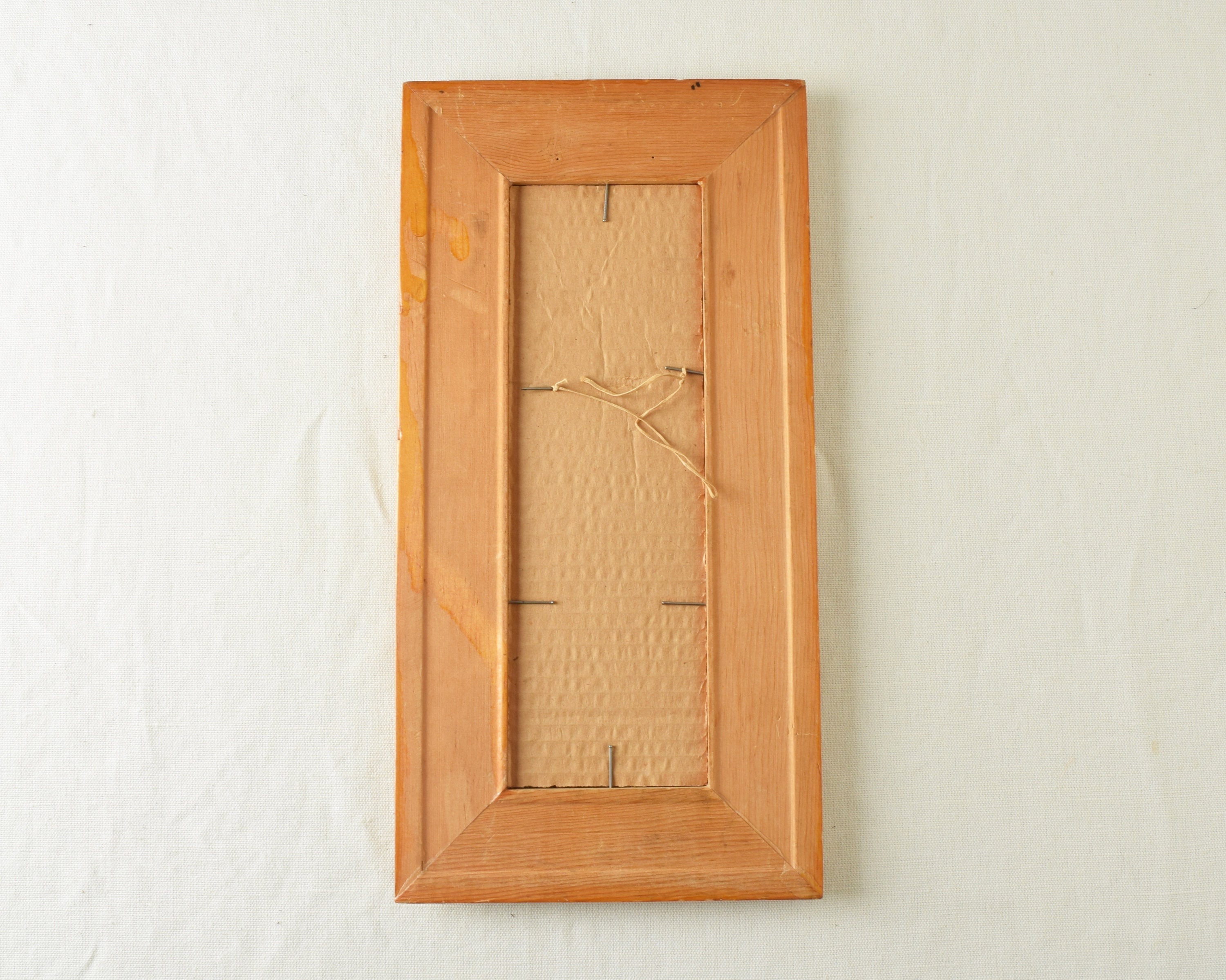 Vintage Wood Frame 15 x 8 Long Narrow Frame Etsy