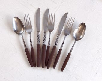 Mid-Century Flatware - Atomic Design - Ekco Eterna EKS5