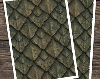 Hyper Realistic Dragon Scale TCG Card Sleeve Art | Fantasy Card Sleeves | Textured Reptile Scale Design |  Custom Sleeve Art