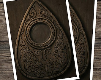 Fantasy Ouija Pointer TCG Card Sleeve Art | Fantasy Digital Art | MTG/Yugioh/Pokemon Sleeves | Custom Sleeve Art Download