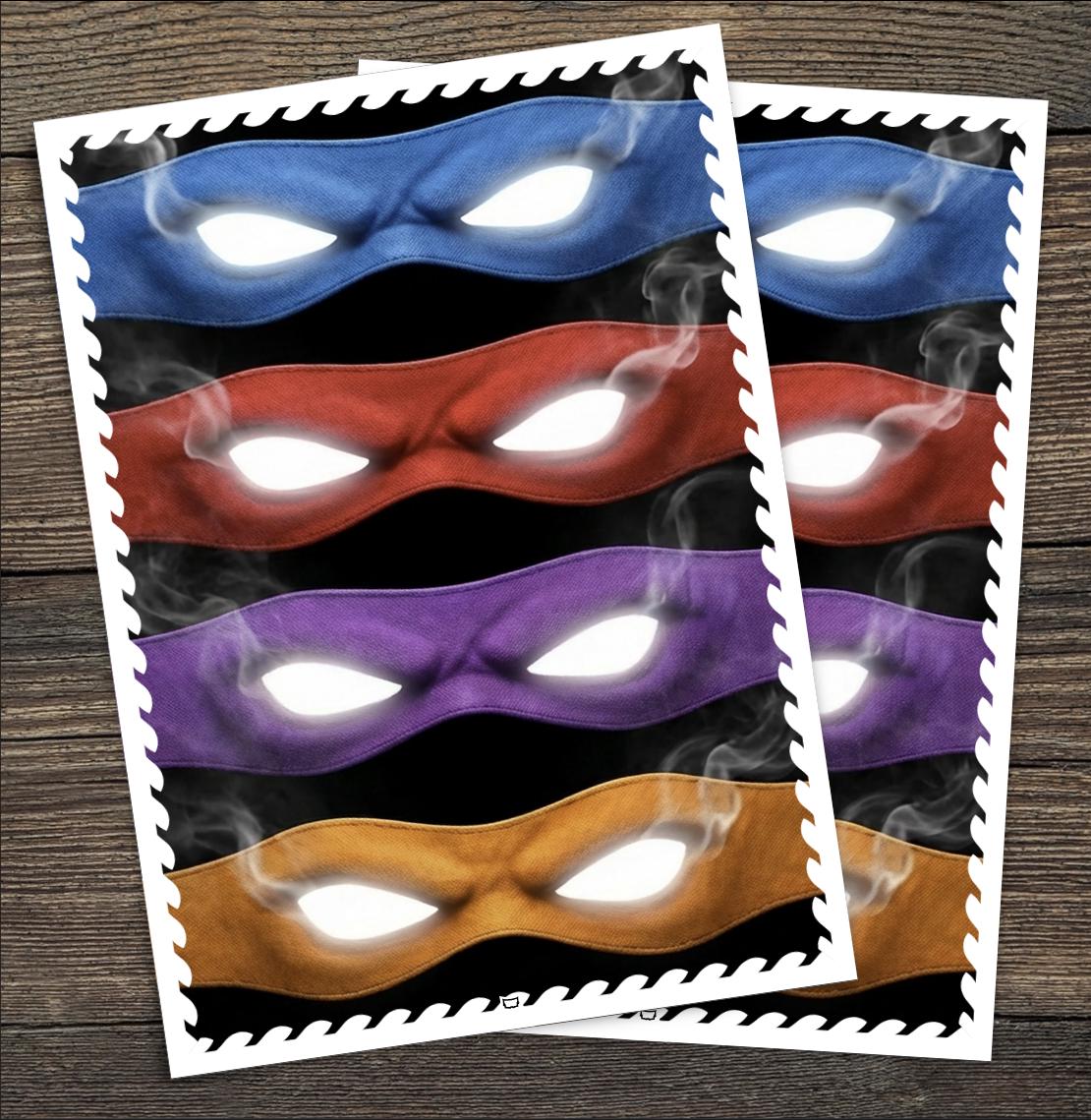 Turtle Headbands TCG Card Sleeve Art | TMNT Card Sleeves | MTG Sleeves ...