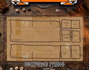 Homeless TCG Playmat Art | Funny Play Mat | EDH Playmat | Custom Playmat Image Download