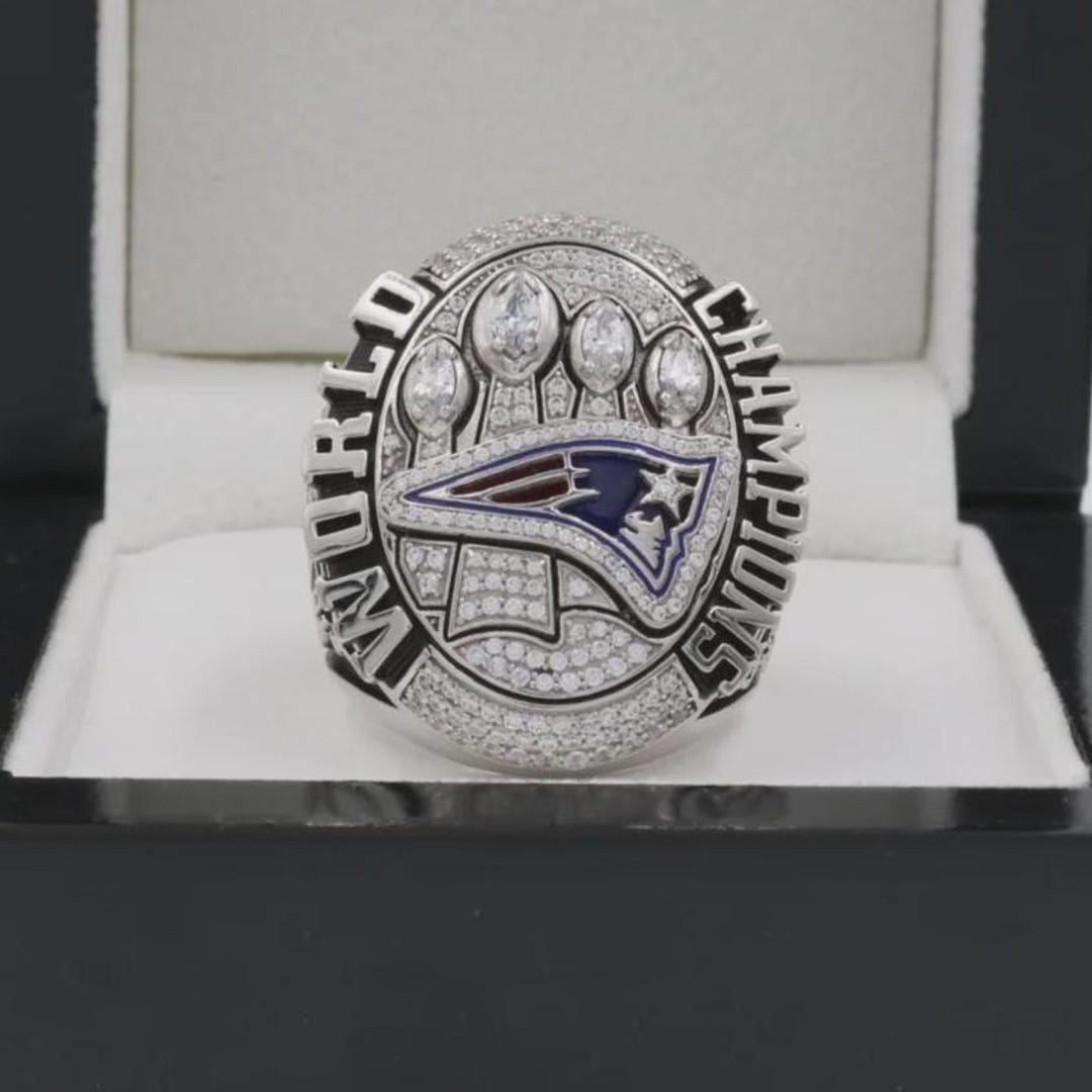 2014 New England Patriots Super Bowl Championship Ring - Premium Luxury ...