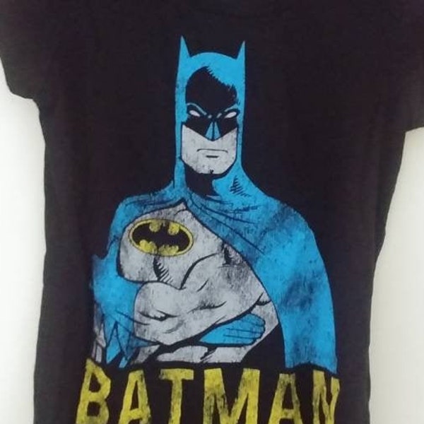 Vintage Tee Shirt,Batman,DC Comics,Graphic Tee Shirt,Cotton,Polyester,FREE Shipping