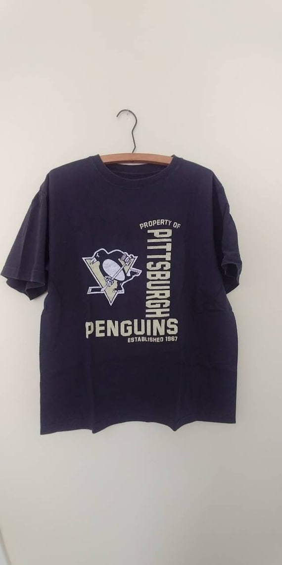 Vintage Tee Shirt,Pittsburgh Penguins,Hockey,Hocke