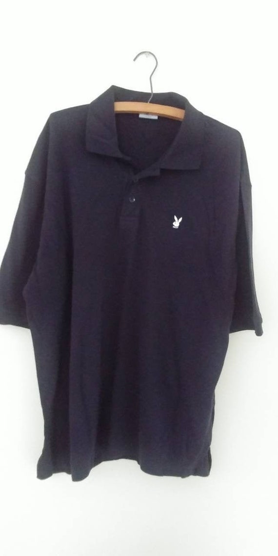 Vintage Polo Shirt,Playboy Logo,Playboy,Rabbit Hea
