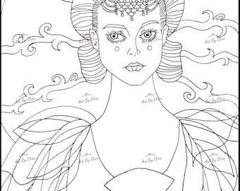 Reina Amidala, Star Wars: Episodio II - El Ataque de los Clones (Arte Original)