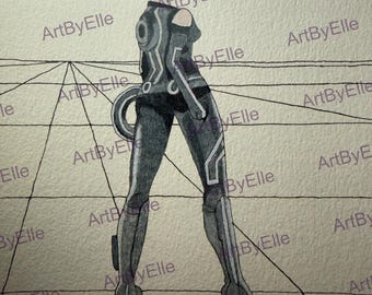 Quora, Tron: Legacy Obra de arte original