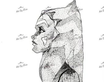 Star Wars Ahsoka: The Clone Wars Print