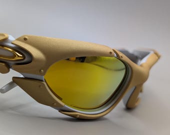 Oakley Minute 1.0 | Zonnebril met goudkleurig montuur en gele glazen