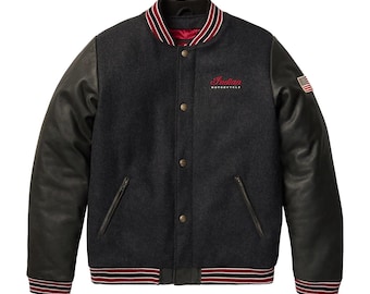 Chaqueta universitaria unisex hecha a mano de Indian Motorcycle